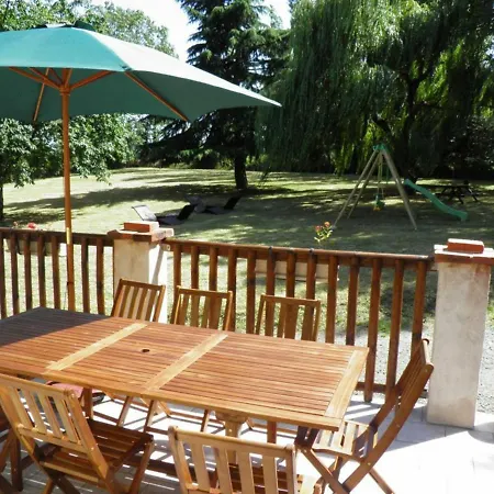 De Caractere Avec Etang Prive, Jardin Clos Et Cheminee, Parfait Pour Les Familles - Fr-1-426-121 Vakantiehuis